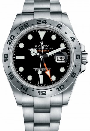Rolex Explorer II Stainless Steel Men's Watch 216570