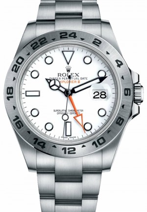 Rolex Explorer II White Dial Men's Watch 216570
