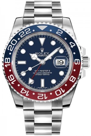 Rolex GMT-Master II Blue Dial Men's Watch 116719BLRO