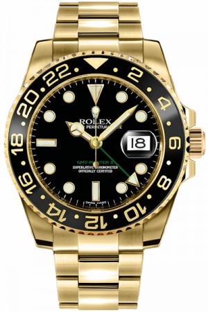 Rolex GMT-Master II Gold Men's Watch 116718