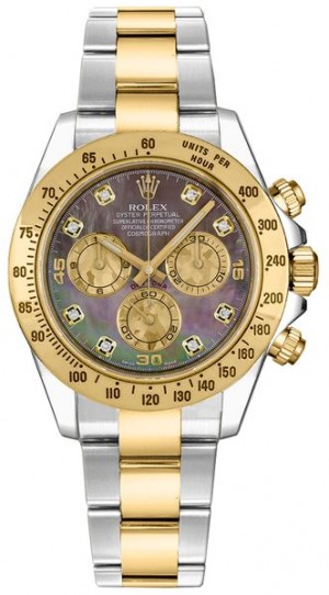 Rolex Cosmograph Daytona Gold & Steel Watch 116523