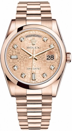 Rolex Day-Date 36 Luxury Men's Watch 118205