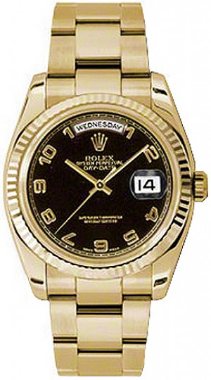 Rolex Day-Date 36 Yellow Gold Men's Watch 118238