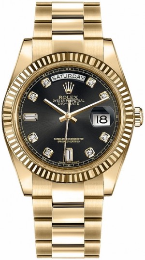 Rolex Day-Date 36 Gold Watch 118238