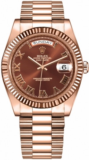 Rolex Day-Date 41 Men's Rose Gold Watch 218235