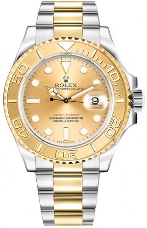 Rolex Yacht-Master 40 Gold & Steel Men's Watch 16623