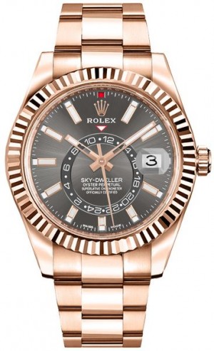 Rolex Sky-Dweller Everose Gold Men's Watch 326935