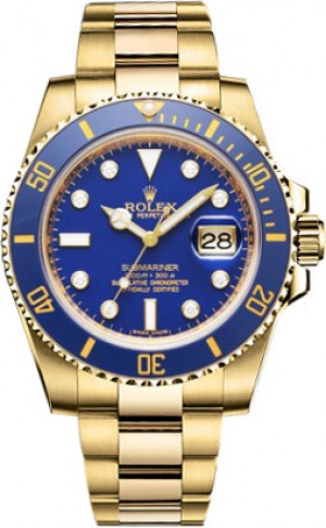 Rolex Submariner Date Diamond Men's Watch 116618