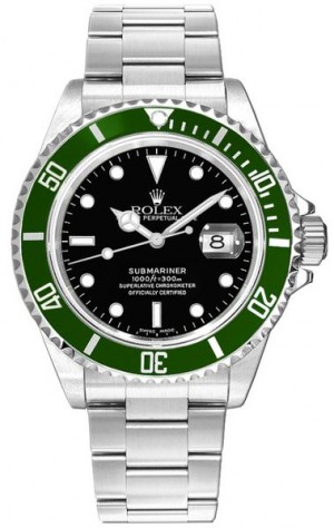 Rolex Submariner Date Men's Luxury Watch 16610