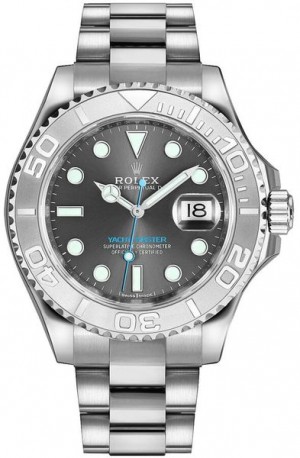 Rolex Yacht-Master 40 Dark Rhodium Dial Men's Watch 116622